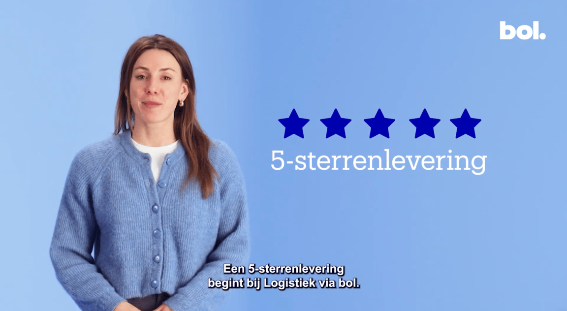 Charlotte legt uit hoe Logistiek via bol werkt
