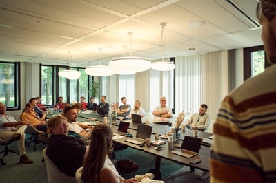 Sfeerbeeld van de boostcamp