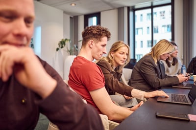 Sfeerbeeld van de boostcamp