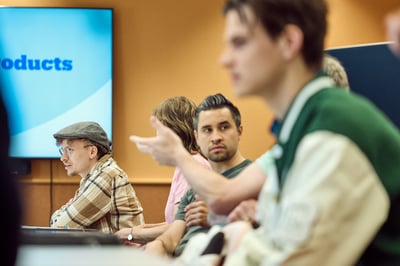 Sfeerbeeld van de boostcamp