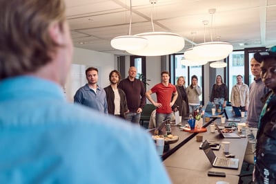 Sfeerbeeld van de boostcamp