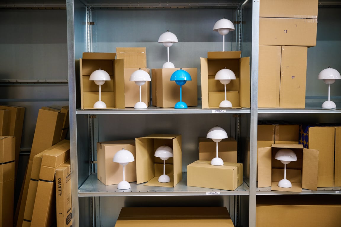 Collection de lampes.