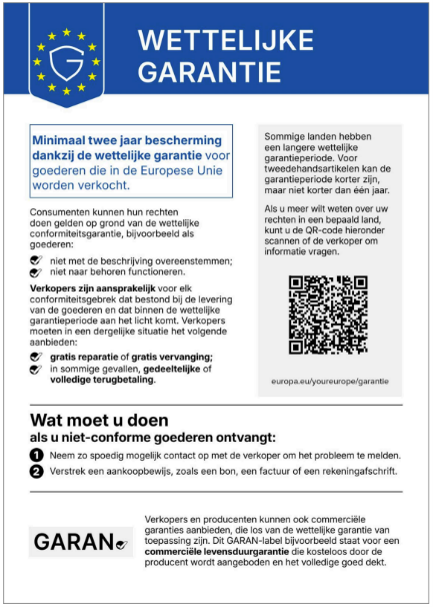 Example of legal warranty