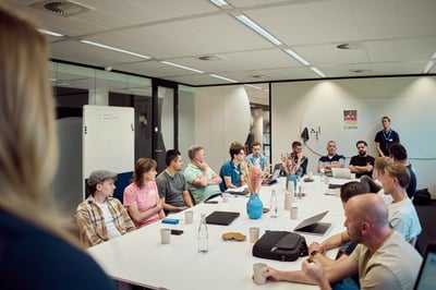Sfeerbeeld van de boostcamp