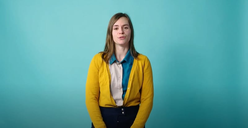 Amarante van den Broeck, presenter in this video.