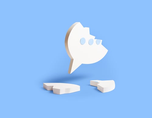 Broken feedback icon