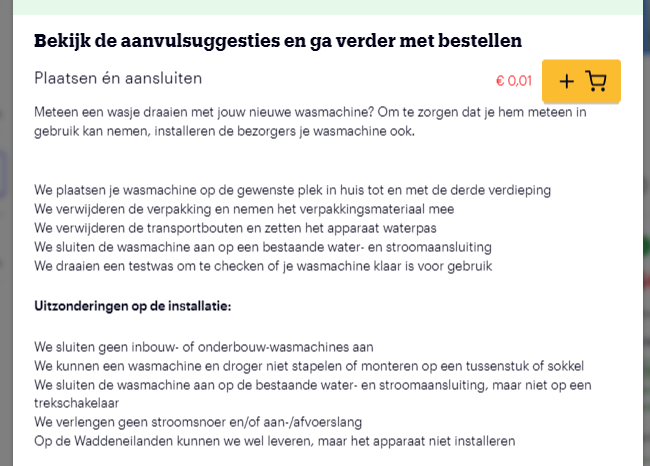 Bekijk de aanvullsugesties