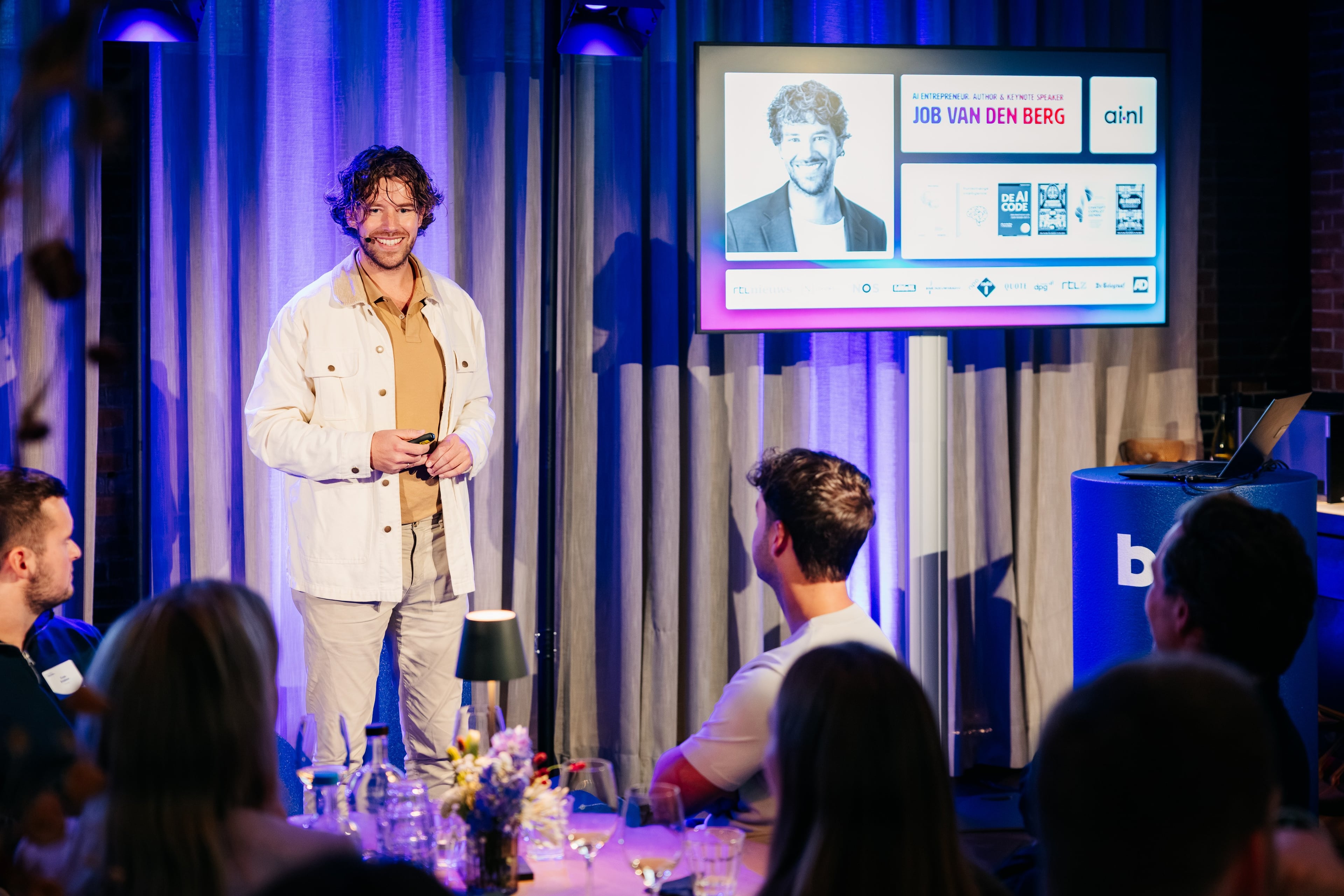 presentatie van job van den berg