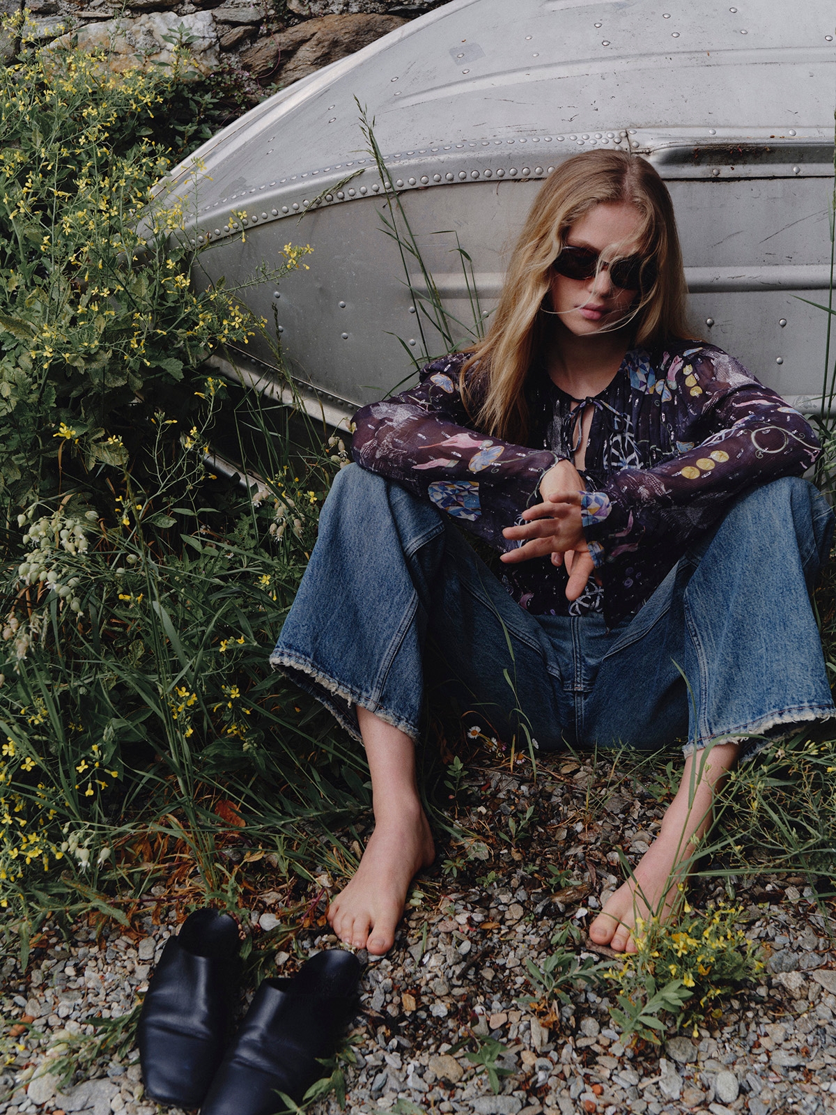 Scotch & Soda groene dames jurk