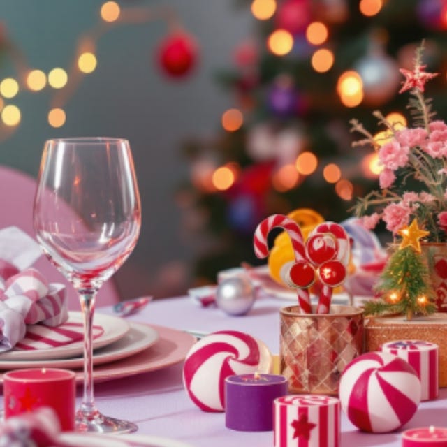 Kerstdiner Funky wonderland