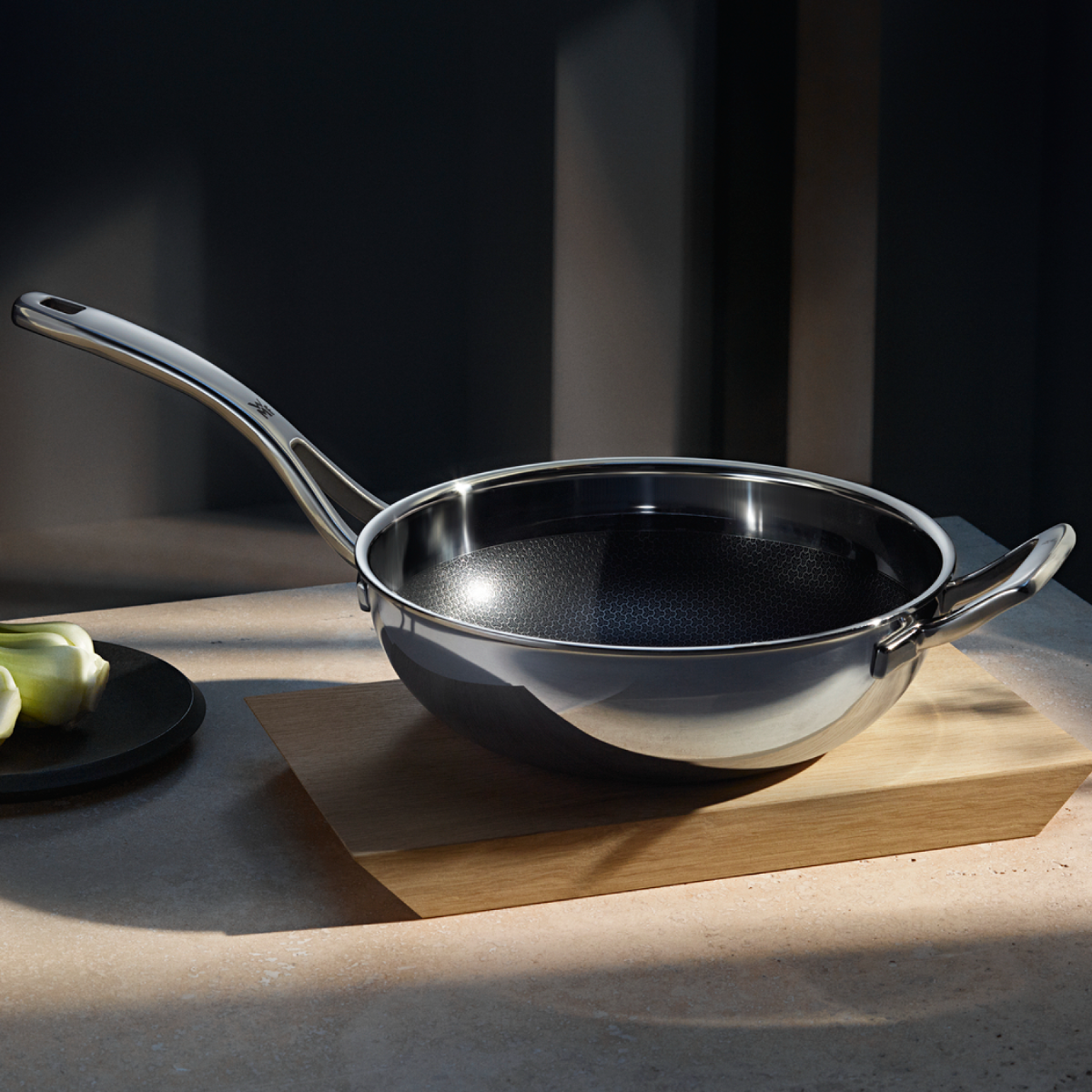 WMF Stoomperinzet 24 cm, groente-/aardappeldemper, Cromargan roestvrij staal, gepolijst, vaatwasmachinebestendig