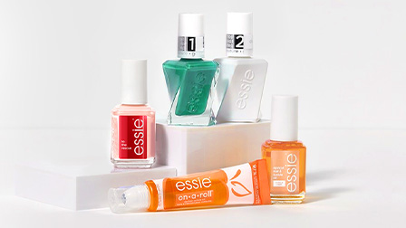 Picture of multiple essie nailcare products