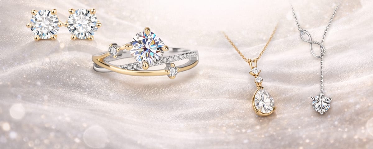 Titanix Moissanite sieraden