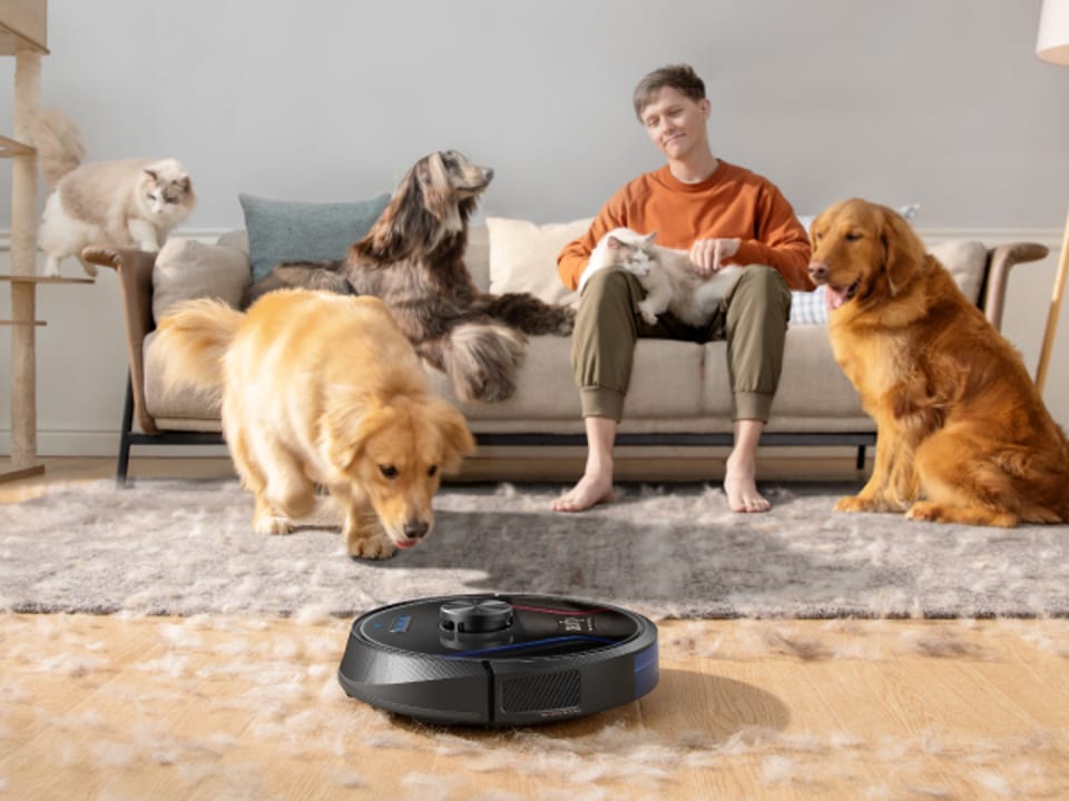 Robotstofzuiger geschikt voor dierenharen