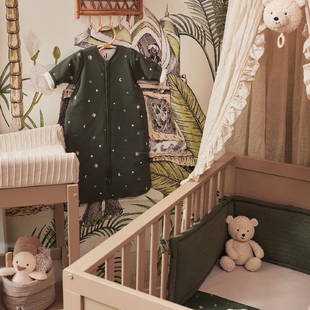 Groene babykamer Groene babykamer