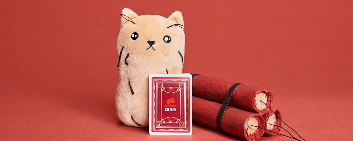 Crochet Exploding Kitten Exploding Kittens | bol