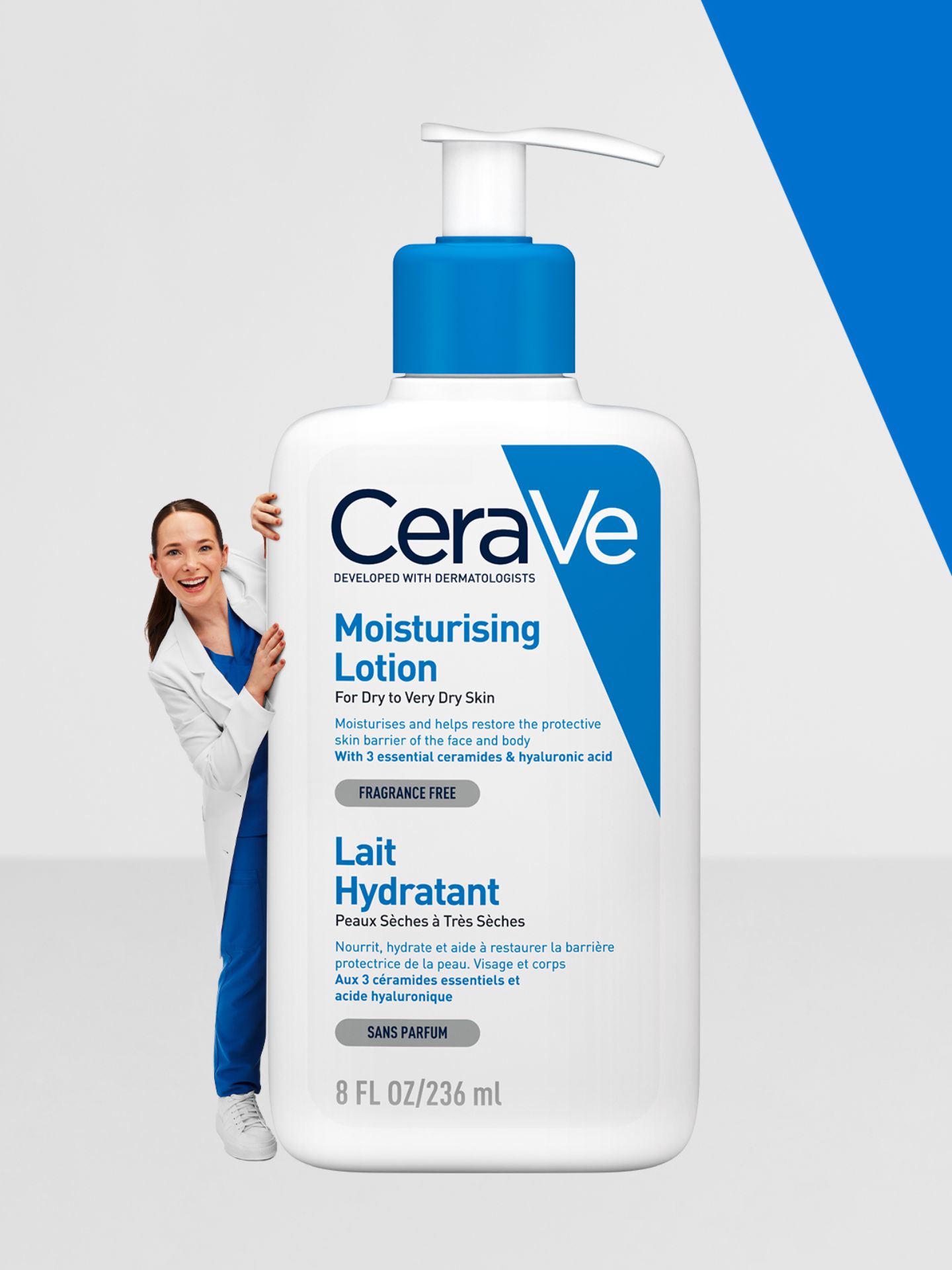 CeraVe moisturising lotion voor droge tot zeer droge huiid