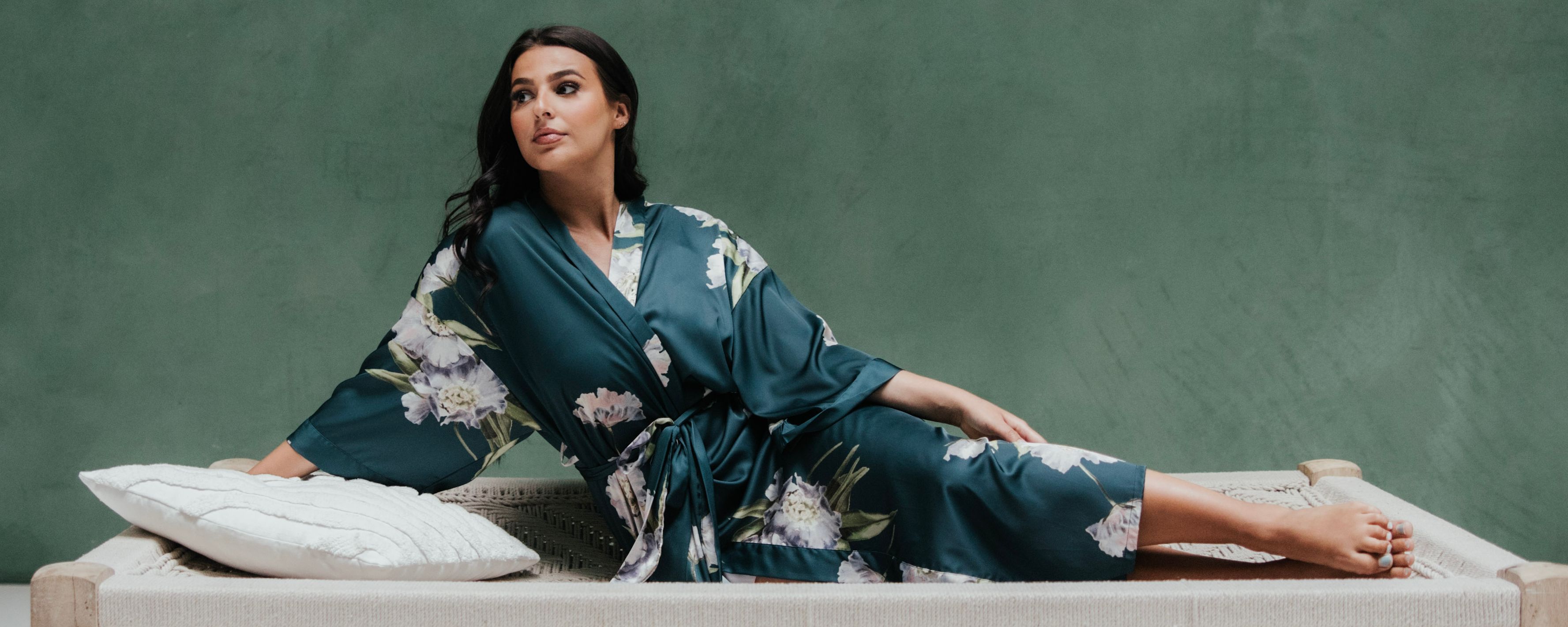 Kimono's & pyjamas van pure luxe