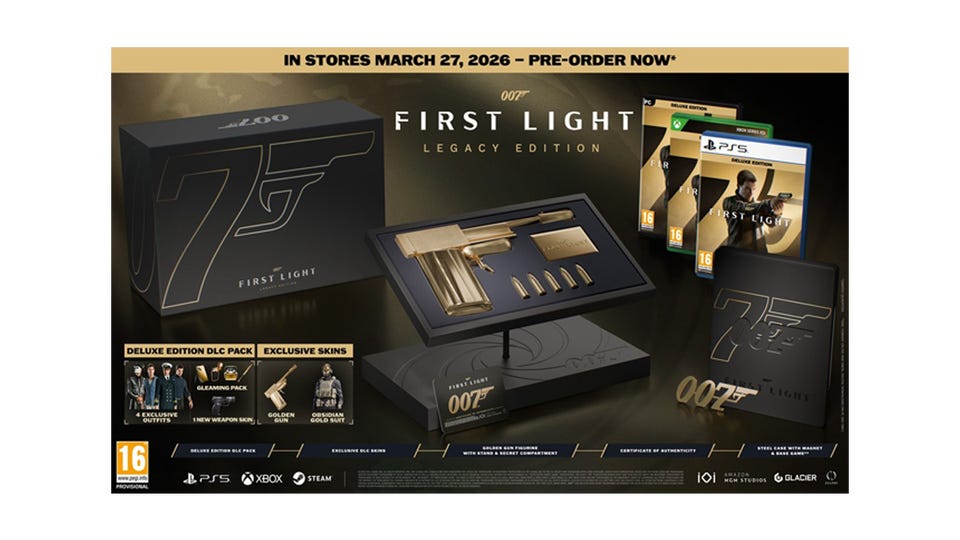 Pre-order de Legacy Edition van 007 First Light