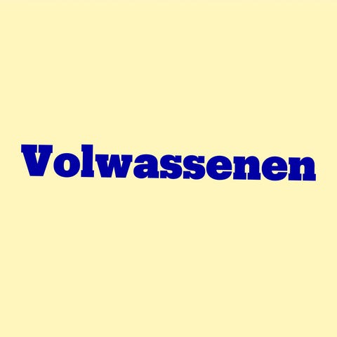 Alles voor volwassenen